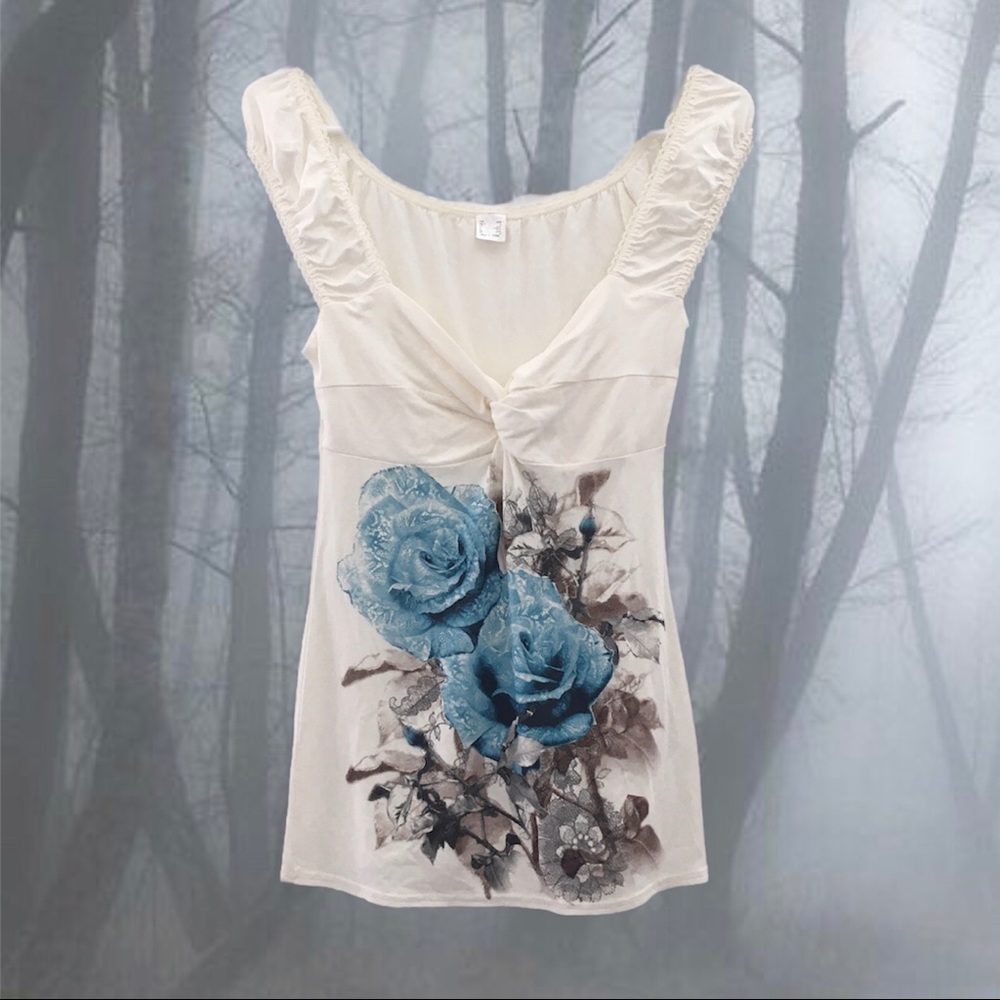 Y2K Babydoll Top 🕊